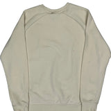 The North Face Sweatshirt - Large Cream Cotton