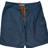 Oakley Cargo Shorts - 38W 10L Blue Cotton