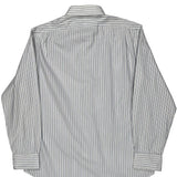 Polo By Ralph Lauren Striped Shirt - Large Blue Cotton