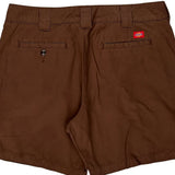 Dickies Chino Shorts - 34W 6L Brown Cotton