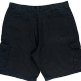 Wrangler Cargo Shorts - 37W 11L Black Cotton