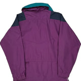 Columbia Oversized Jacket - Large Navy Nylon