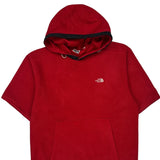 The North Face Fleece - Large Red Polyester