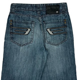 72 Unlimited Denim Shorts - 30W 14L Blue Cotton