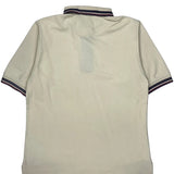 Lee Polo Shirt - Small Cream Cotton