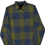 Levis Checked Flannel Shirt - Medium Multicoloured Cotton