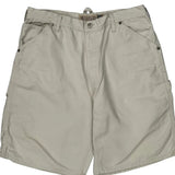 Unbranded Carpenter Shorts - 32W 10L Beige Cotton