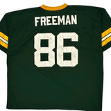 Green Bay Packers Logo Athletics Nfl Football Jersey - 2XL Green Polyester