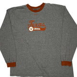Texas Longhorns Nike College Long Sleeve T-Shirt - XL Grey Cotton