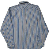 Tommy Hilfiger Striped Shirt - Large Blue Cotton