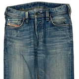 Diesel Jeans - 30W 31L Blue Cotton Blend