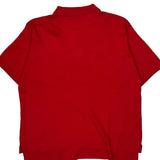 Chaps Ralph Lauren Polo Shirt - Large Red Cotton