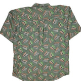 One Eight Hundred Short Sleeve Shirt - Medium Multicoloured Silk