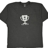 Dickies Graphic T-Shirt - 2XL Gray Cotton Blend