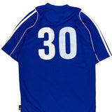 Bay Soccer Club Adidas Football Jersey - Small Blue Polyester