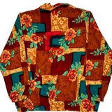 1980'S Bon Worth Floral Shell Jacket - Large Multicoloured Polyester