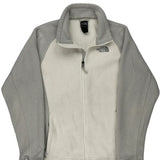 The North Face Fleece Jacket - Large Cream Polyester