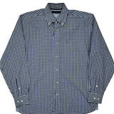 Tommy Hilfiger Checked Shirt - Medium Blue Cotton