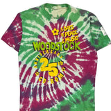 Woodstock 25Th Anniversary Bay Club Single Stitch T-Shirt - 2XL Multicoloured Cotton