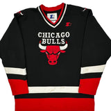 Chicago Bulls Chicago Bulls Nba Jersey - Large Black Polyester
