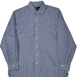 Polo By Ralph Lauren Shirt - Large Blue Cotton