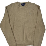 Polo By Ralph Lauren Sweater - XL Beige Cotton