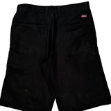 Dickies Shorts - 32W 10L Black Cotton