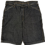 Unbranded Carpenter Shorts - 38W 13L Black Cotton