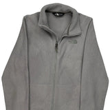The North Face Fleece Jacket - Small Grey Polyester