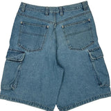 Arizona Jeans Denim Shorts - 32W 12L Blue Cotton