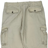Levis Cargo Shorts - 35W 10L Beige Cotton