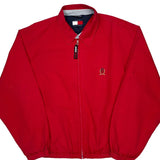 Vintage Tommy Hilfiger Jacket - Large Red Cotton