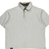 Vintage Coogi Polo Shirt - Large White Cotton