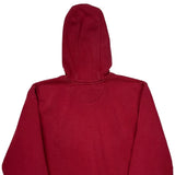 Carhartt Hoodie - Small Red Cotton Blend