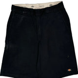 Dickies Chino Shorts - 34W 11L Black Cotton