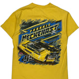 Frankie Heckenast Jr. Unbranded Graphic T-Shirt - Small Yellow Cotton