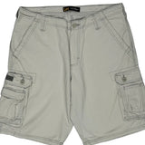 Lee Cargo Cargo Shorts - 36W 11L Beige Cotton