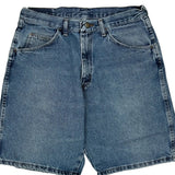Wrangler Denim Shorts - 30W 9L Blue Denim