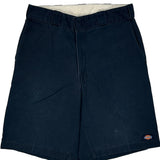 Dickies Shorts - 32W 9L Navy Polyester Blend