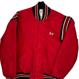 Excalibur Fast Pitch Delong Varsity Jacket - Large Red Polyester