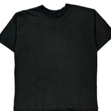 Hanes Single Stitch T-Shirt - 2XL Black Cotton Blend