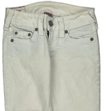 Made In Usa True Religion Jeans - 27W UK 6 White Cotton Blend