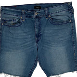 True Religion Denim Shorts - 40W 7L Blue Cotton