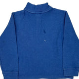 Age 6 Polo By Ralph Lauren 1/4 Zip - Small Blue Cotton
