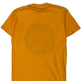 United States Marines Ocs Quantico, Va Anvil Graphic T-Shirt - Medium Yellow Cotton Blend