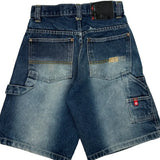 Southpole Cargo Denim Shorts - Mediumw 10L Dark Wash Denim