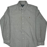 Ralph Lauren Shirt - Large Grey Cotton