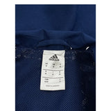 Adidas Track Jacket - Medium Blue Polyester