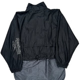Reebok Windbreaker - Small Grey Nylon