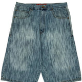 Roadblock Denim Shorts - 35W 15L Light Wash Cotton